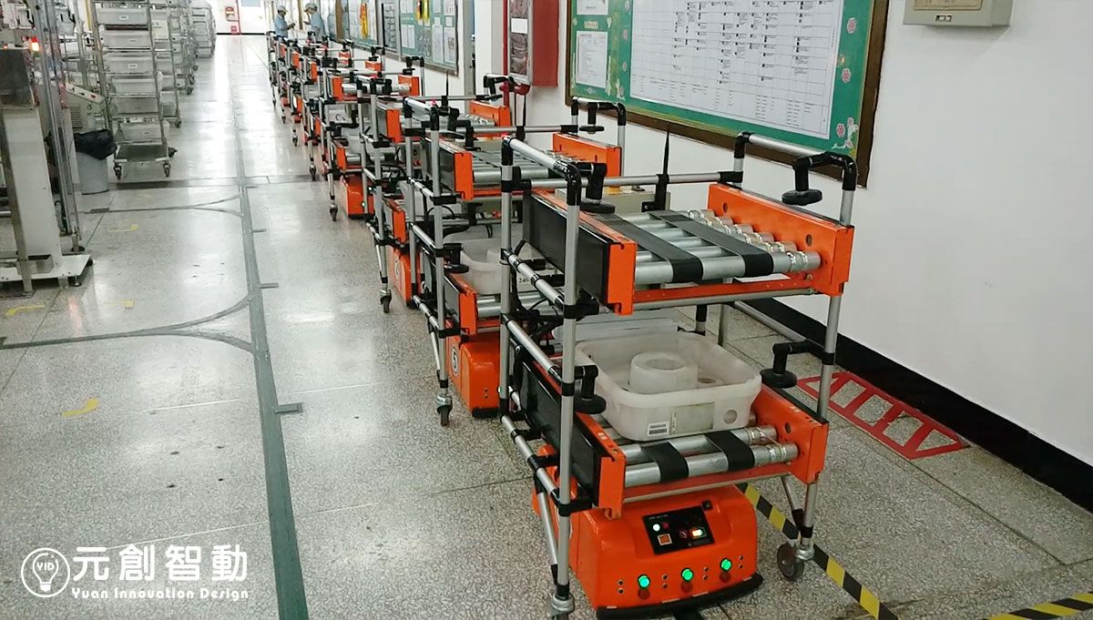 智動化無人搬運車agv系統整合 元創智動股份有限公司